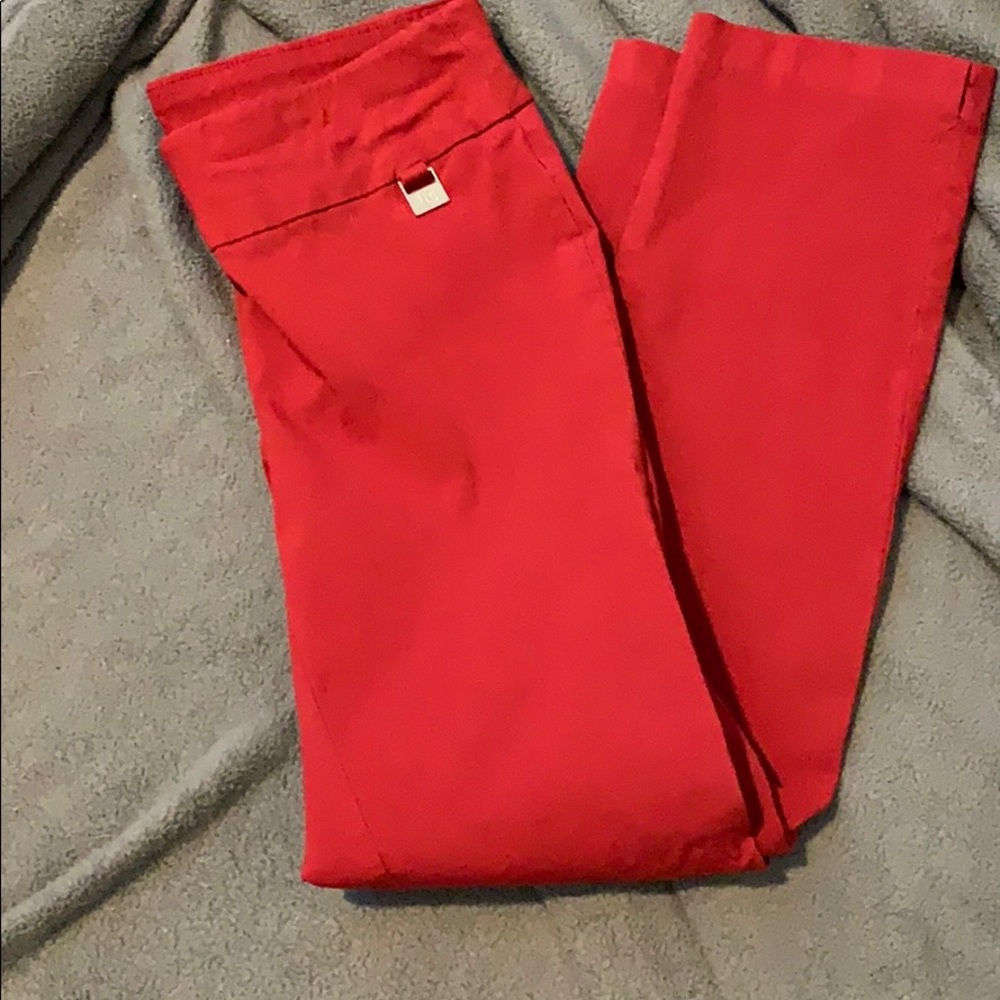 Rafaella Red Dress Pants